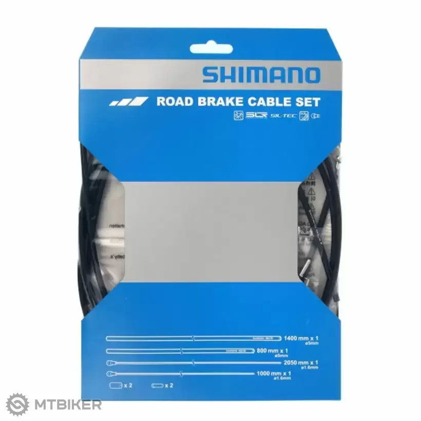 Shimano Dura Ace DA7900 silniční brzdový set, bowdeny + lanka, černá Horká Nabídka