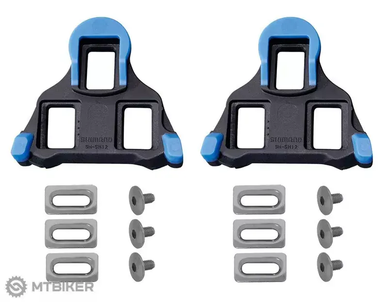 Vrácení Zdarma Shimano SM-SH12 silniční kufry s vůlí 2 °, modré