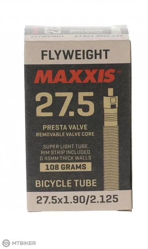 Víkendová Akce Maxxis Flyweight 27.5 x 1.95-2.125" duše, galuskový ventil 36 mm