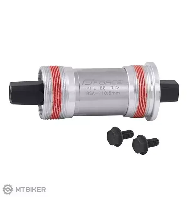 FORCE BSA středové složení, 68 mm, čtyřhran, stříbrné Speciální Cena