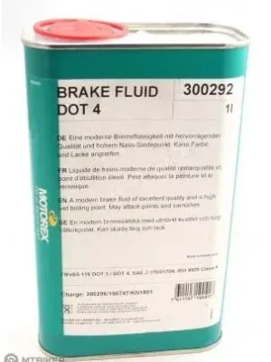 Motorex Brake Fluid DOT 4, 1l Nízká Cena