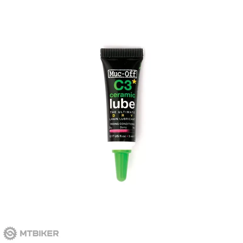 Muc-Off C3 Ceramic Dry Lube keramické mazivo na řetěz, 5 ml Super Cena