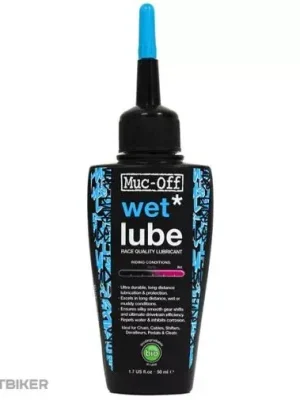 Super Cena Muc-Off Wet lube mazivo na řetěz, 50 ml, kapátko