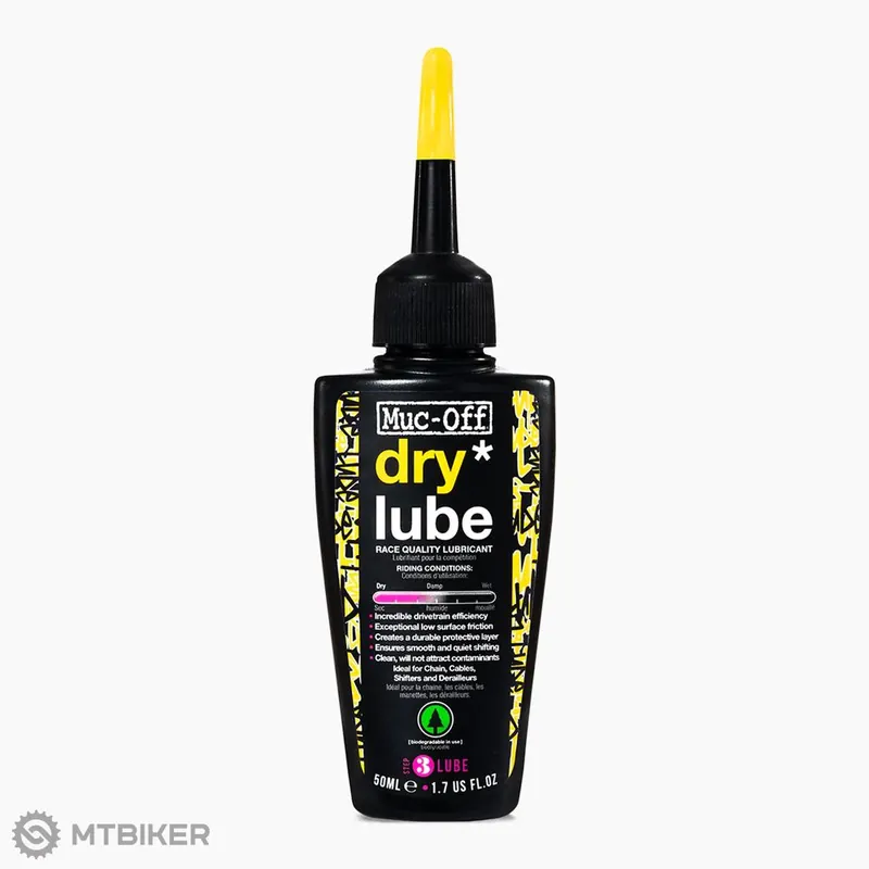 Muc-Off Dry lube mazivo, 50 ml, kapátko Super Cena