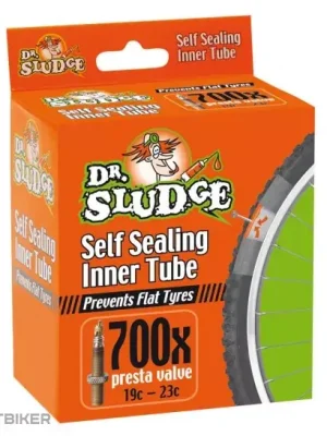 Must-Have Weldtite Dr.Sludge 700 x 18 - 25C duše, galuskový ventil 60 mm