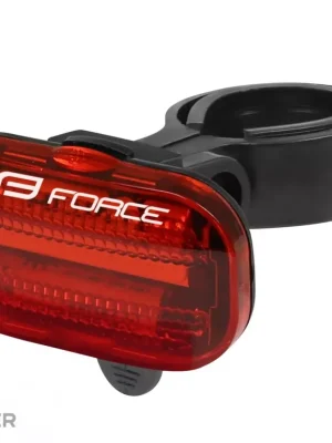 Akční Nabídka FORCE BASIC LED zadní blikačka + baterie, 16 lm