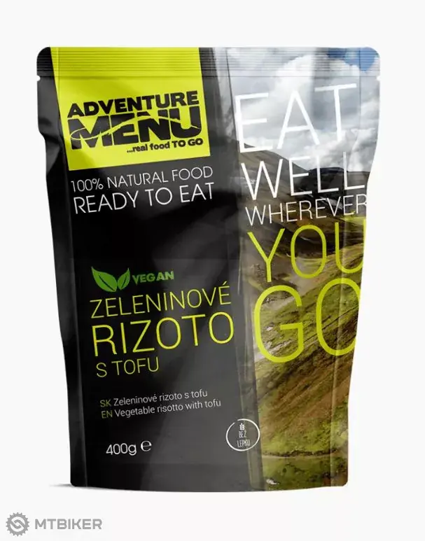 Adventure Menu Zeleninové rizoto s tofu, 400 g Hit Sezóny