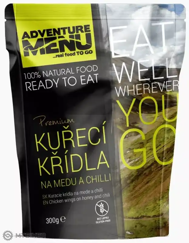 Adventure Menu Kuřecí křidélka na medu a chilli, 300 g Levný