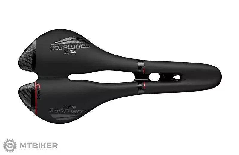 Selle San Marco Aspide Open-Fit Carbon FX Narrow sedlo, 132 mm Vysoce Kvalitní