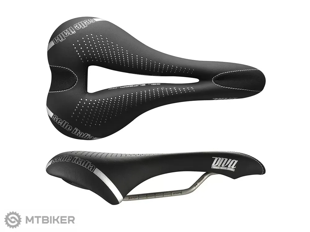Selle Italia Diva Gel Superflow L3 dámské sedlo, 152 mm Finální Výprodej