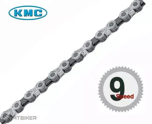 KMC X 9 řetěz, 9rychl., 114 článků Nejprodávanější