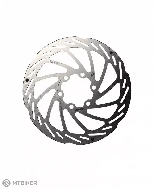 BBB BBS-111 POWERSTOP brzdový kotouč, 140 mm, 6-děr Zlevněný