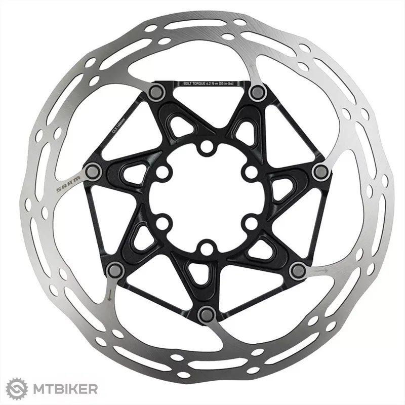 Aktuální SRAM Centerline X Rounded brzdový kotouč, 160 mm, 6 děr