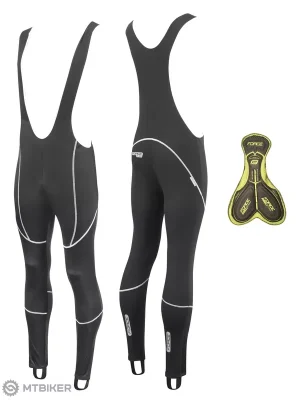 FORCE Z70 Softshell kalhoty se šlemi a vložkou, černé Nakupujte Hned