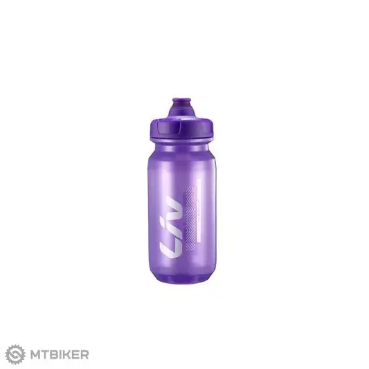 Rychlé Dodání Liv Cleanspring 600cc transparent láhev, fialová/stříbrná