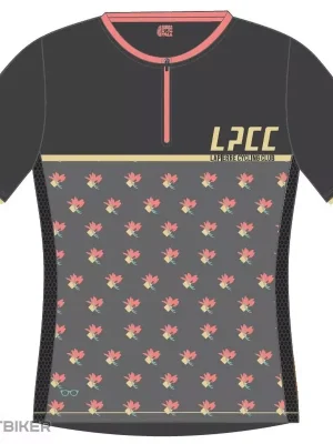Tovární Cena Lapierre Zip Flower dámský dres, černá/oranžová