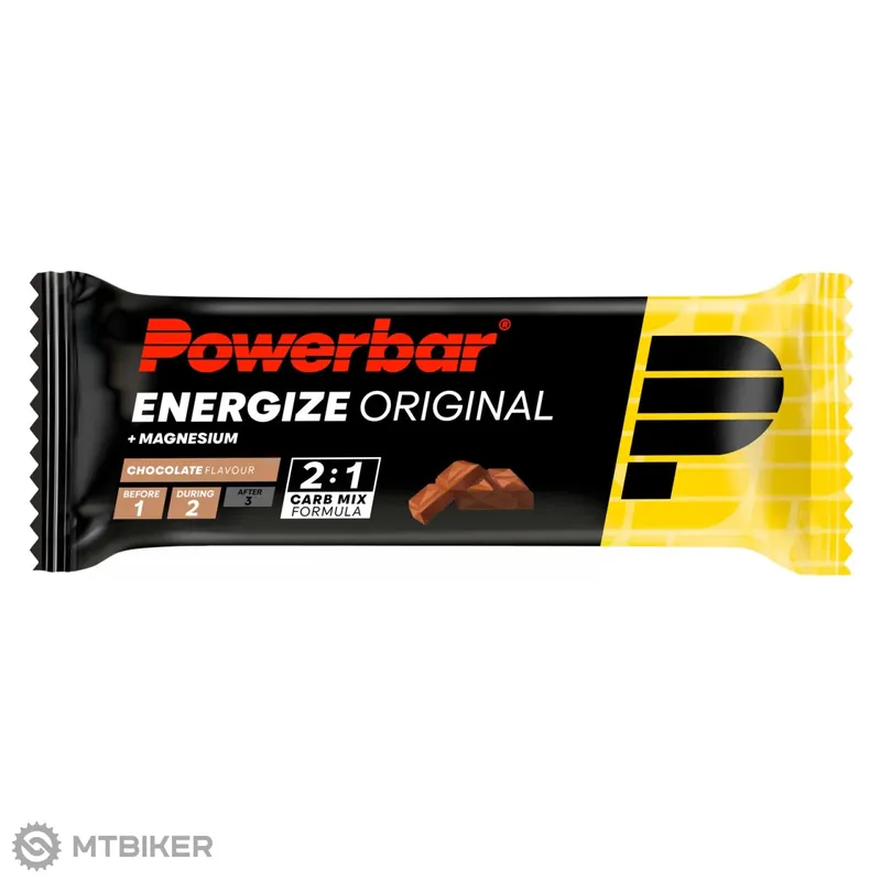 Pouze Dnes PowerBar Energize energetická tyčinka, 55 g, čokoláda