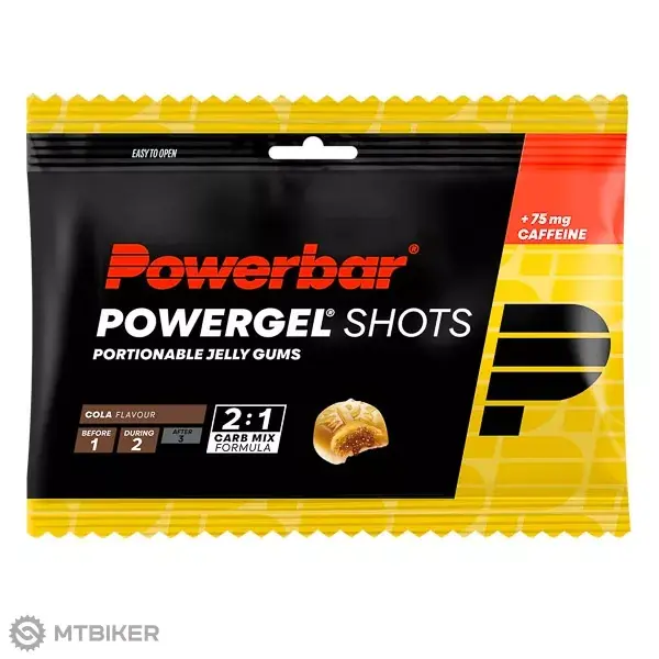 Omezená Nabídka PowerBar EnergizeSportShots 60g Cola+kofein