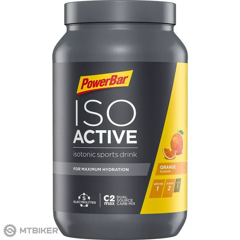 PowerBar IsoActive - izotonický sportovní nápoj 1320g pomeranč Jen Po Omezenou Doba