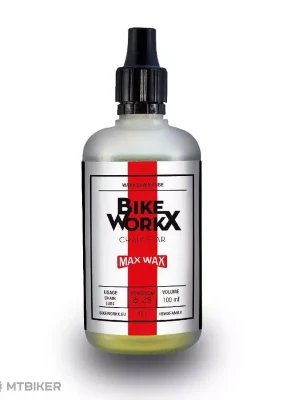 Oblíbený BIKEWORKX Chain Star MAX WAX vosk na řetěz, kapátko, 100 ml