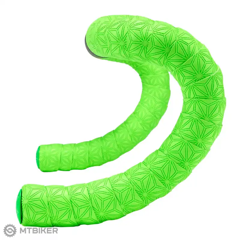 Supacaz Super Sticky Kush TruNeon omotávka, 3 mm, neon zelená/neon zelené koncovky Cenová Bomba