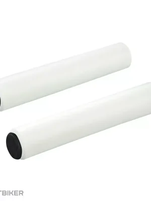Akce Supacaz Siliconez XL gripy, 82 g, bílá