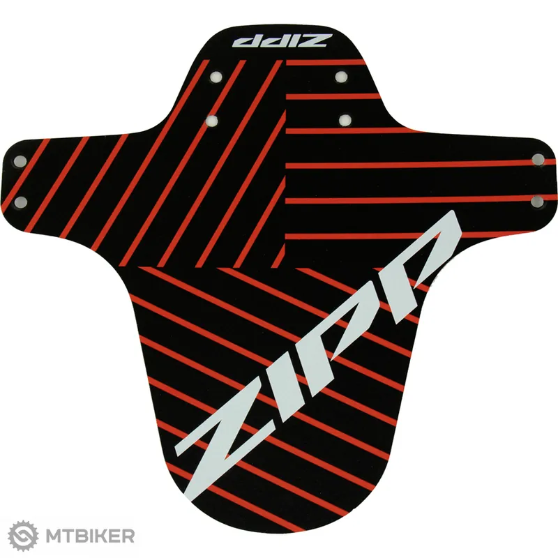 RockShox AM Fender přední blatník, černý/červený + logo ZIPP Víkendová Akce