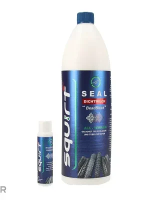 Bezpečná Platba Squirt Seal bezdušový tmel + Bead Block těsnění patky, 1 l