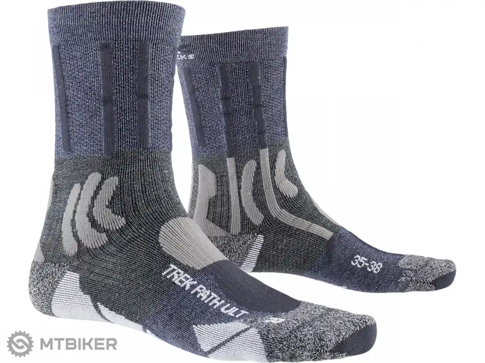 Akční Nabídka X-BIONIC TREK PATH ULTRA LT 4.0 ponožky, modrá