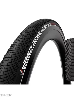 Cenový Hit Vittoria Revolution Tech 40-622 rigid refl full black G2.0 plášť, drát