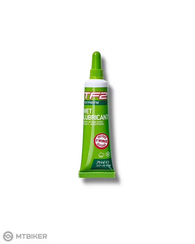 Ověřený Weldtite Mazací olej na řetěz TF2 Extreme Wet 7ml