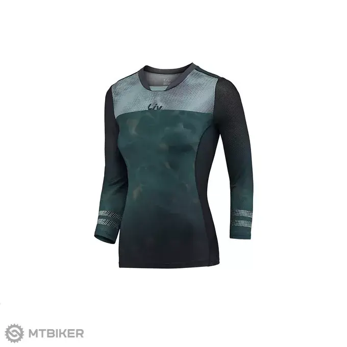 Zlevněný Liv SCOUT 3/4 dámský dres, zelená/černá