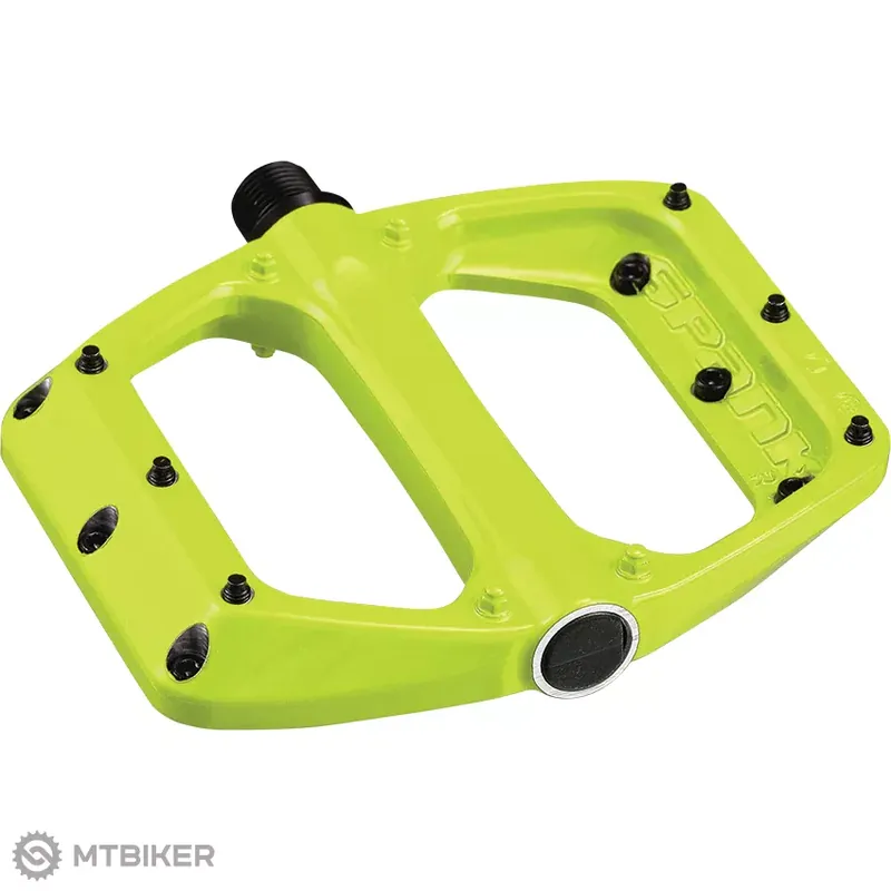 Nejprodávanější SPANK Spoon DC platformové pedály, lime green
