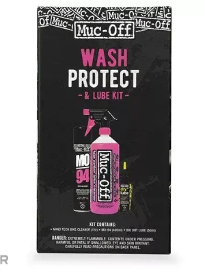 Muc-Off Wash Protect And Lube Kit DRY sada pro údržbu kola Sezónní Sleva