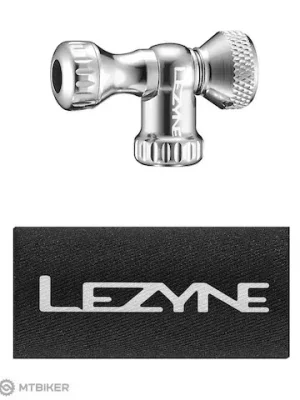 Lezyne Control Drive CNC CO2 pumpa, stříbrná Finální Výprodej