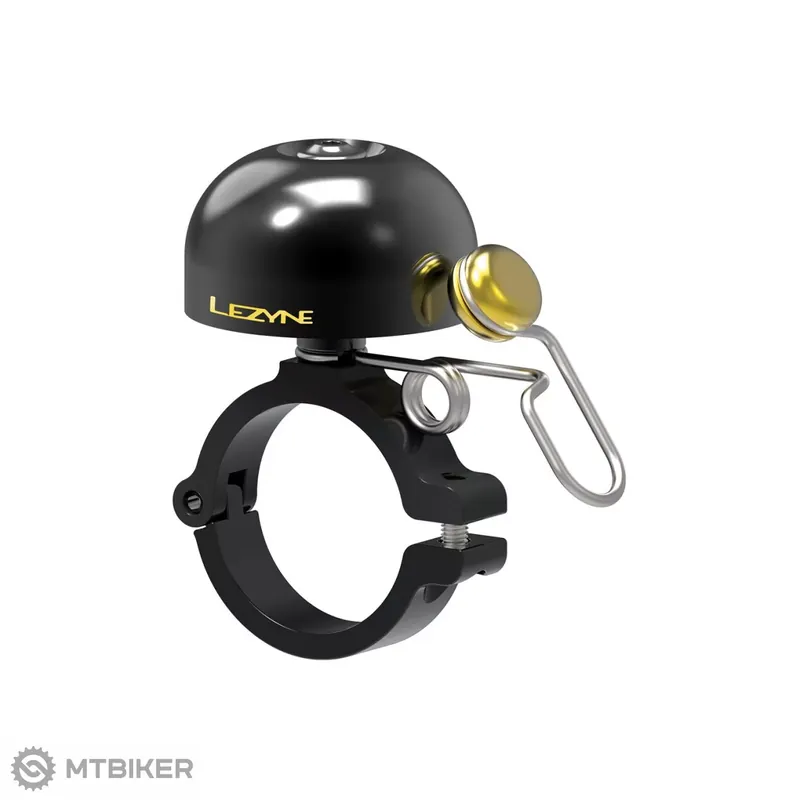 Lezyne Classic Brass Bell zvonek Hard Mount černá Nová Kolekce