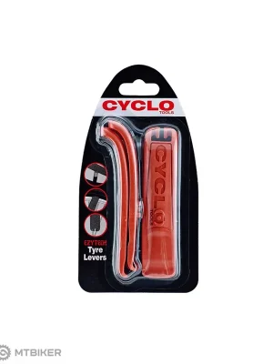 Značkový Weldtite Sada 3ks montážní páčka Red Glass Nylon Reinforced Tyre Levers