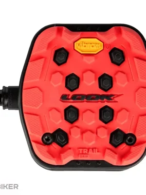 LOOK Trail Grip platformové pedály, červené Originální