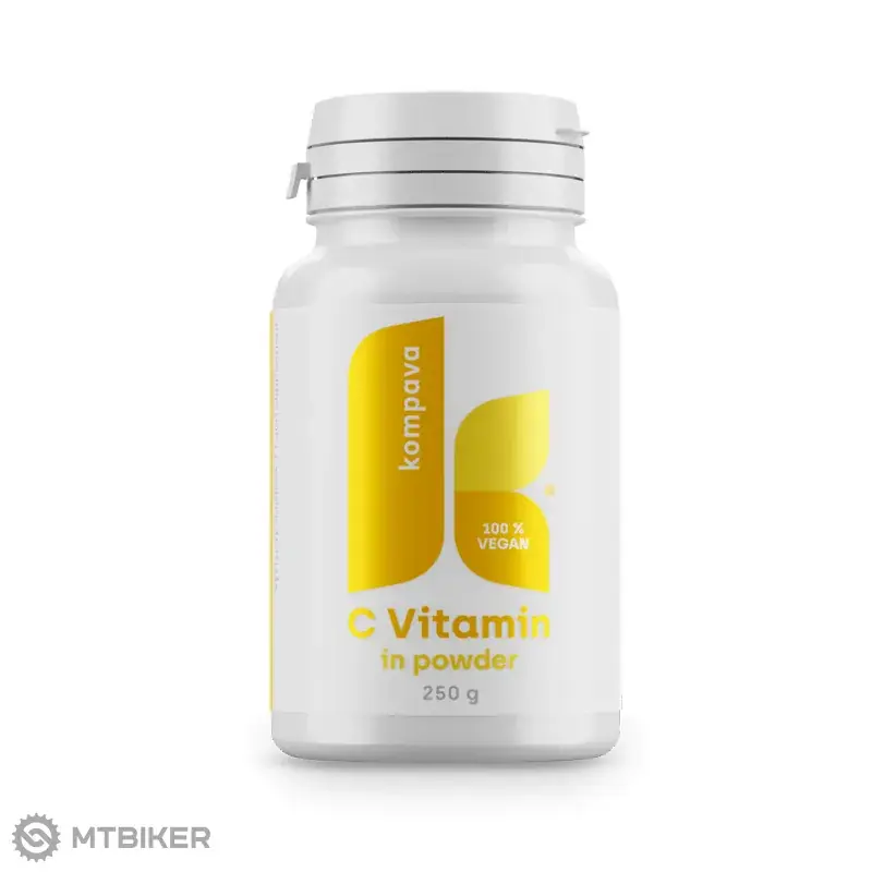 Kompava C Vitamin v prášku, 250 g/1000 mg Odeslání Ihned