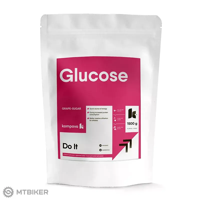 Kompava Glukóza 1500g/75 dávek Nakupujte Hned