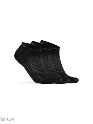Top Prodej Craft CORE Dry Shaftless ponožky, 3 páry, černé