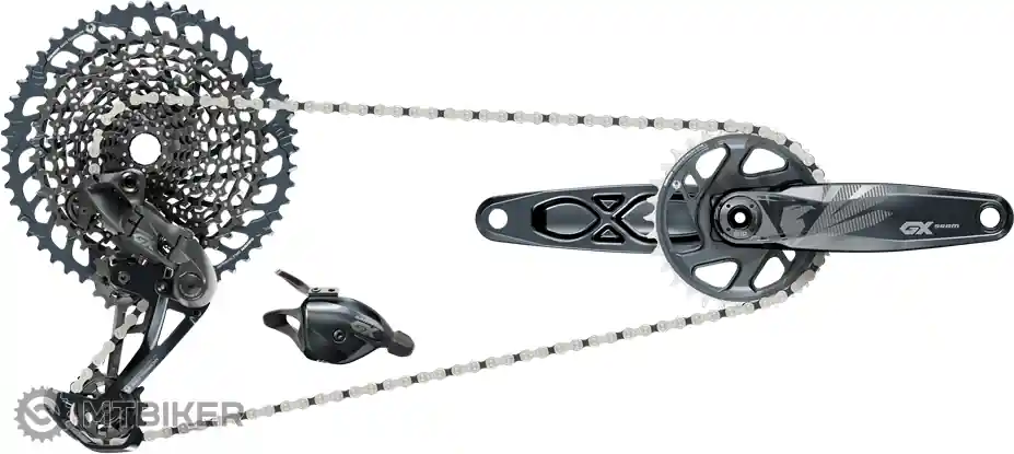 Vysoce Kvalitní SRAM GX Eagle Lunar DUB sada, kliky 170 mm, 32T, kazeta 10-52T, 1x12