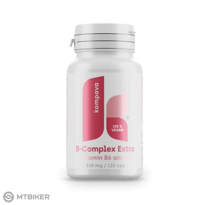 Kompava B-complex Extra 510 mg/120 kps Nová Kolekce