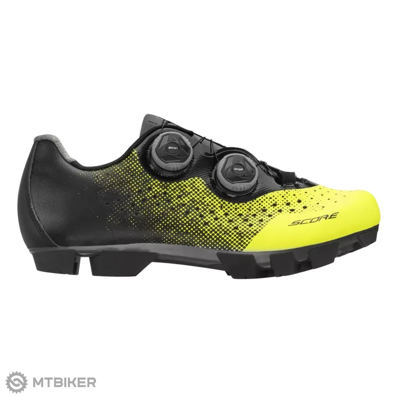 Dokud Zásoby Vydrží FORCE Score MTB tretry, fluo/černé