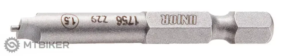 Značkový Unior klíč na niple, 1,5 mm