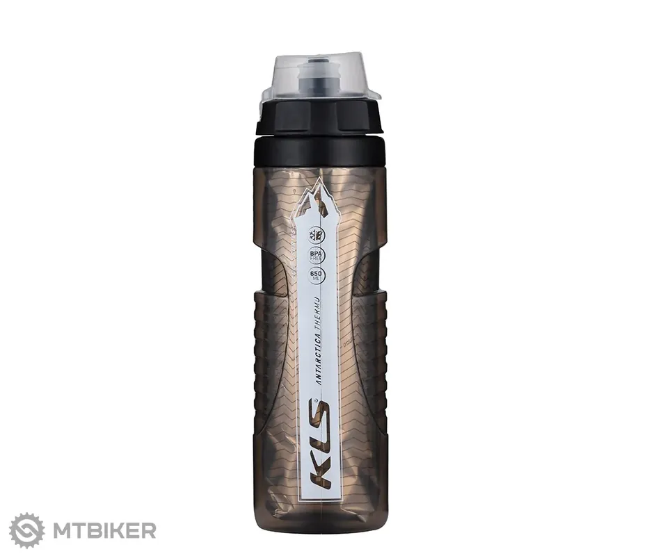 Kellys ANTARCTICA 022 Thermo láhev 0,65L Charcoal Black Omezená Nabídka