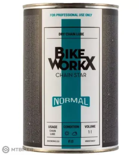 Víkendová Akce BIKEWORKX Chain Star Normal řetěz maziva, 1 000 ml