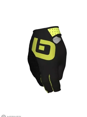 Rychlé Dodání ALÉ MTB FANGO rukavice, černá/fluo