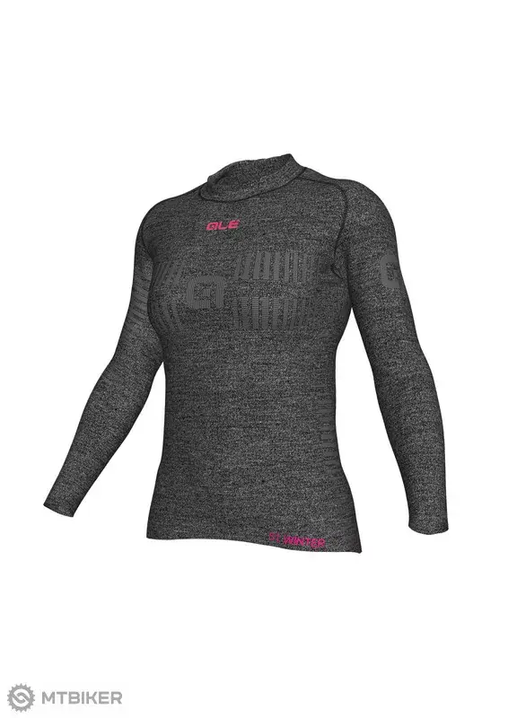 ALÉ SEAMLESS WOOL dámské funkční triko, šedá Cenová Bomba