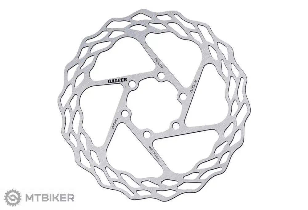 Galfer Fixed Wave Road brzdový kotouč, 160 mm, 6 děr Cenová Bomba